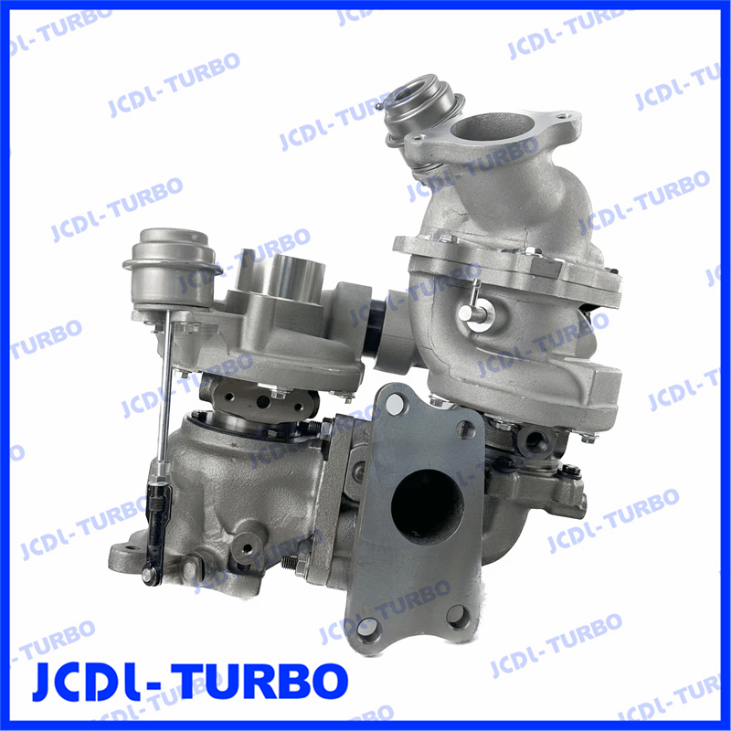 Turbo 810356 810356-0001 810357-0002 SH01-13700 Twin turbocharger for Mazda CX5 6 2.2 BiTDI Bi