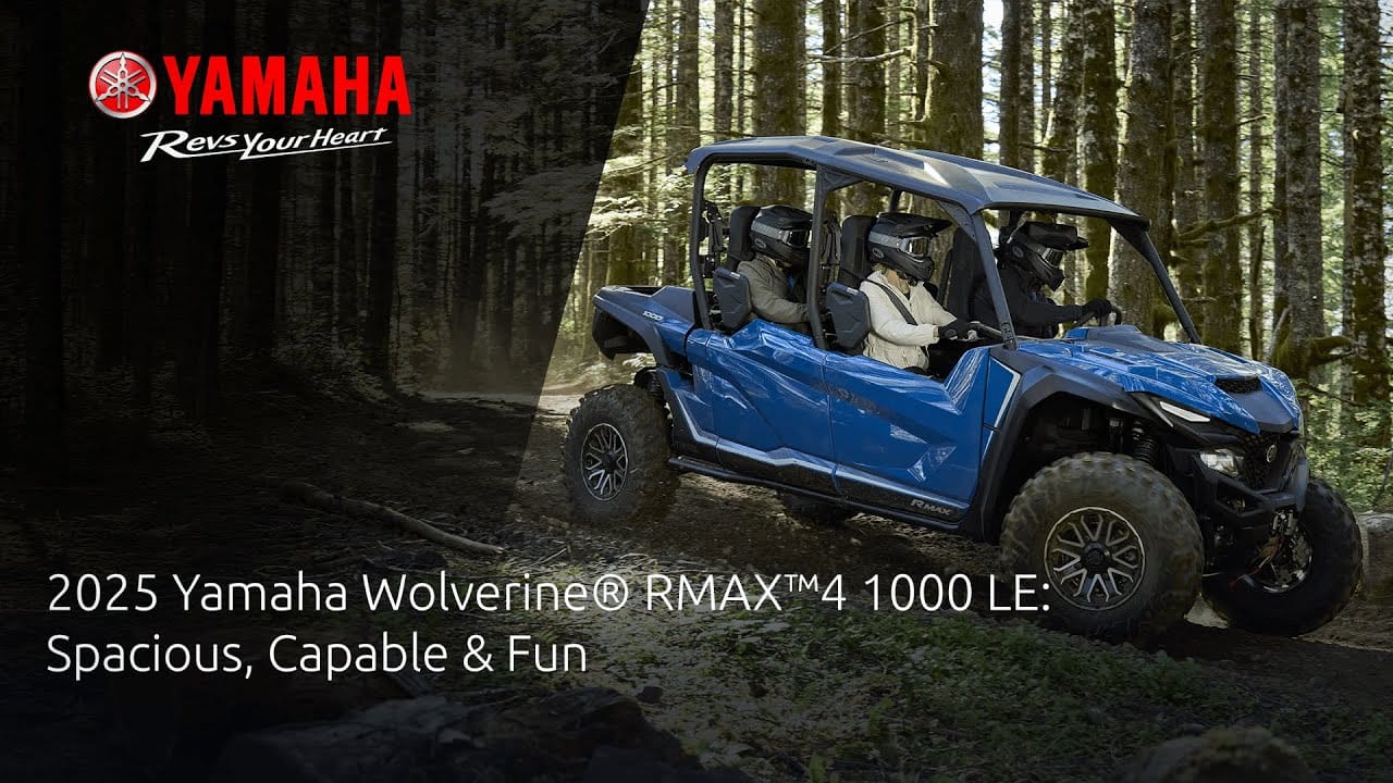 2025 Yamaha Wolverine&reg; RMAX&trade;4 1000 LE: Spacious, Capable & Fun