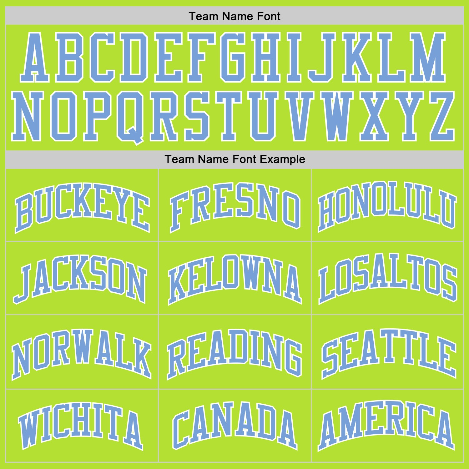 Custom Neon Green Light Blue-White Authentic Throwback Basketball Jersey