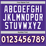 Custom Purple White-Red Authentic Throwback Basketball Jersey