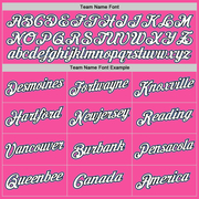 Custom Pink Black-Light Blue Authentic Throwback Basketball Jersey