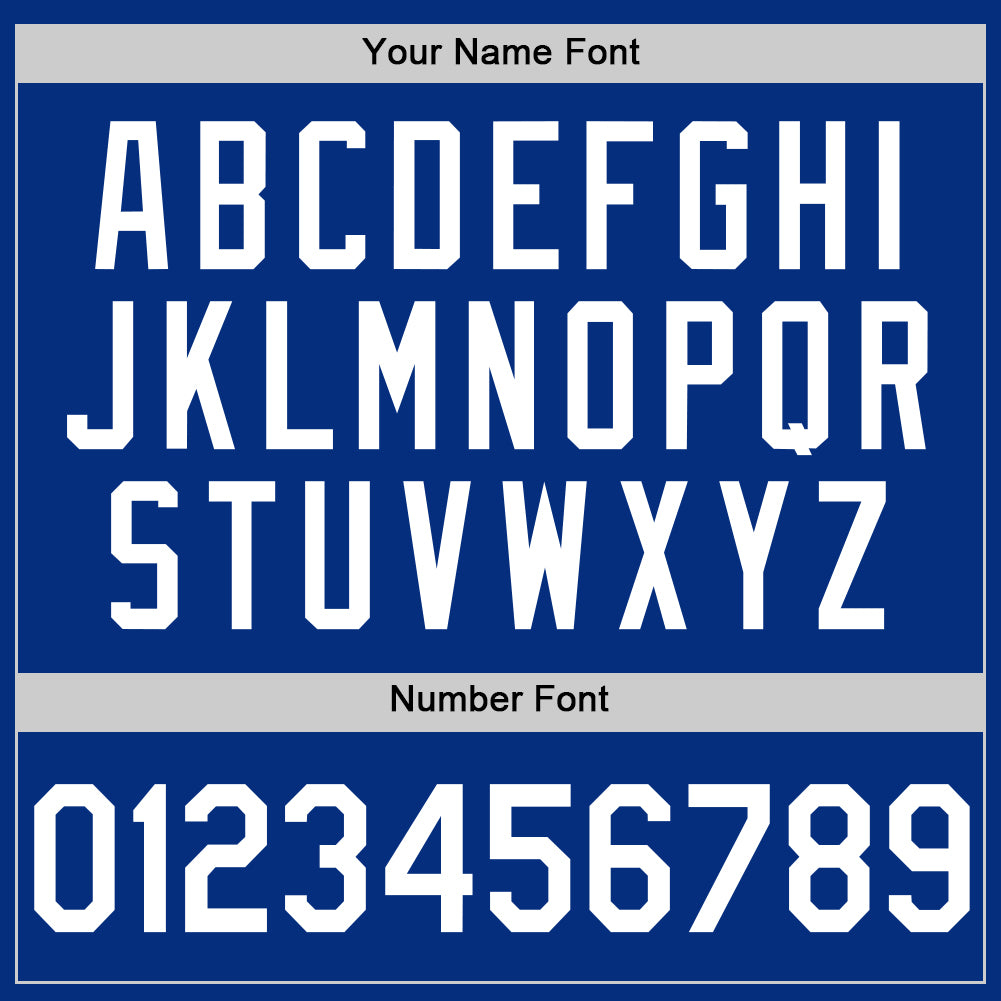 Custom Royal White Authentic Throwback Basketball Jersey