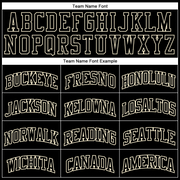 Custom Black Cream Pinstripe Black-Cream Authentic Basketball Jersey