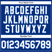 Custom Royal White-Light Blue Authentic Throwback Basketball Jersey