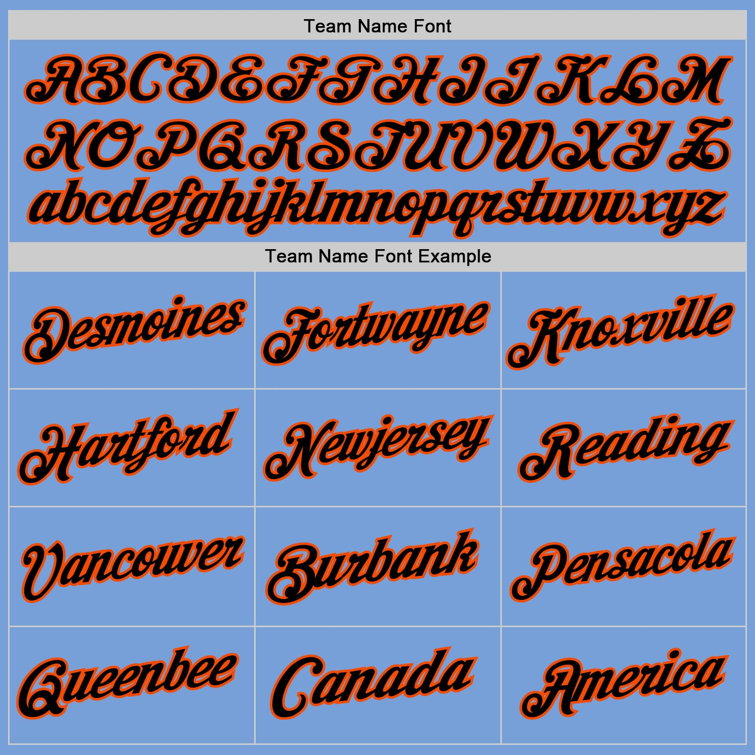 Custom Light Blue Black-Orange Authentic Throwback Basketball Jersey