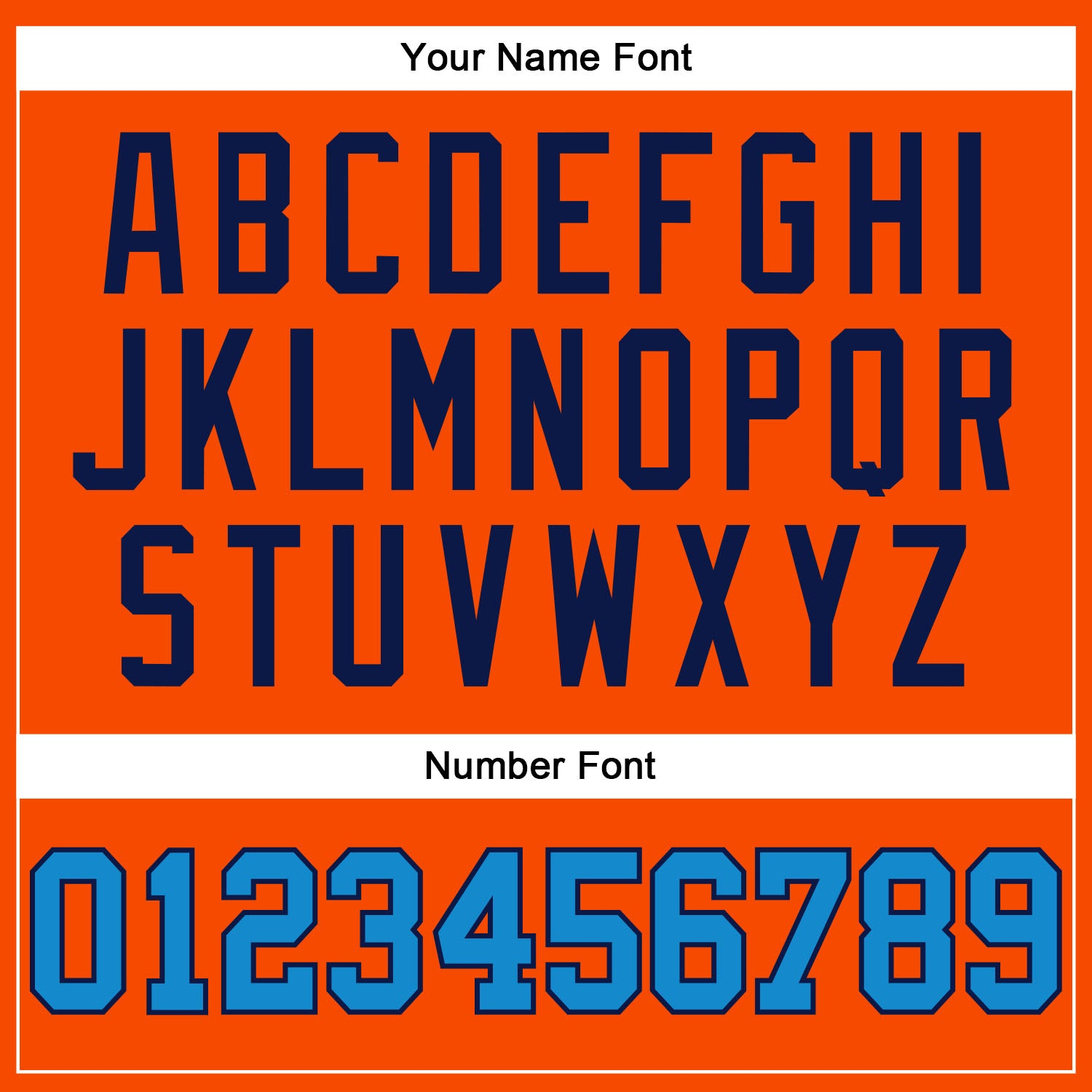 Custom Orange Blue-Navy Authentic Throwback Basketball Jersey