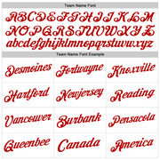 Custom White Royal-Red Authentic Throwback Basketball Jersey