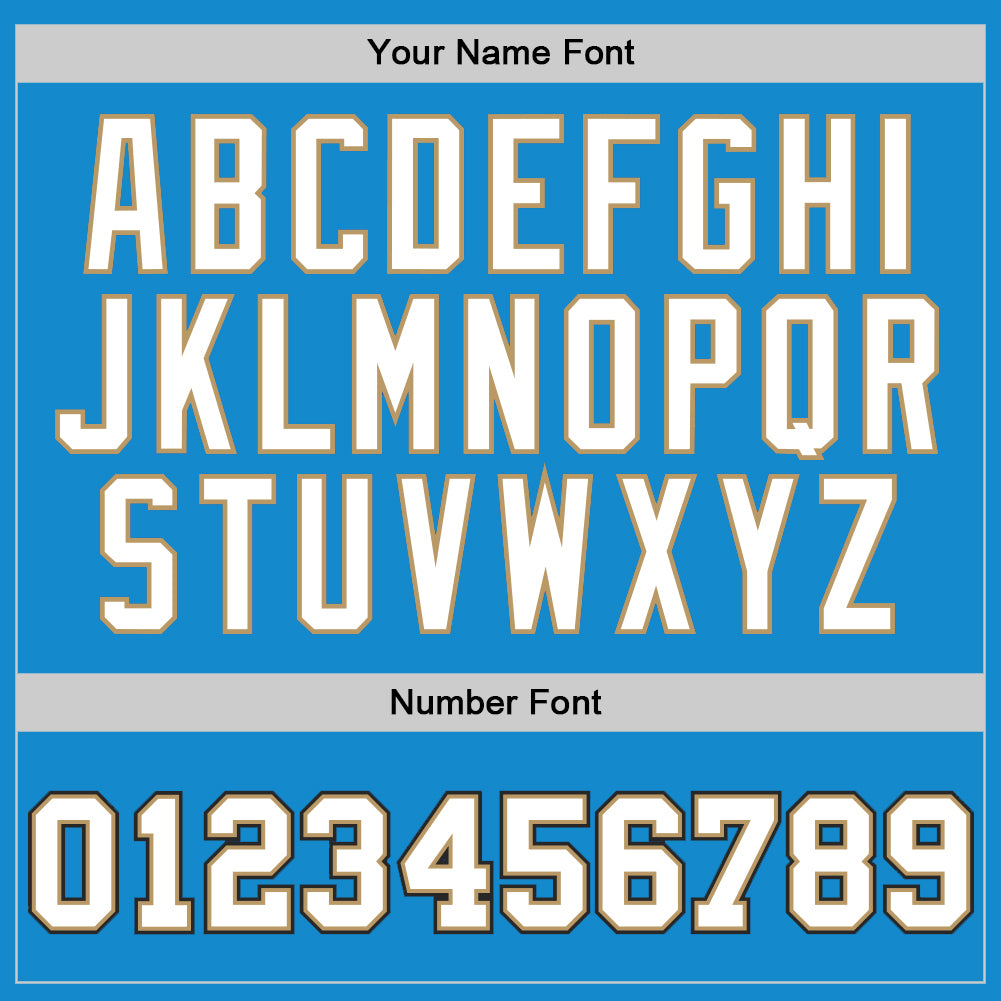 Custom Blue White-Old Gold Authentic Throwback Basketball Jersey