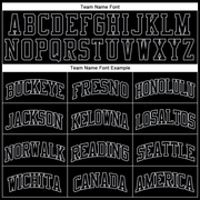 Custom Black Gray Pinstripe Black-Gray Authentic Basketball Jersey