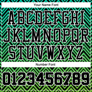 Custom Neon Green Black-White Round Neck Sublimation Basketball Suit Jersey