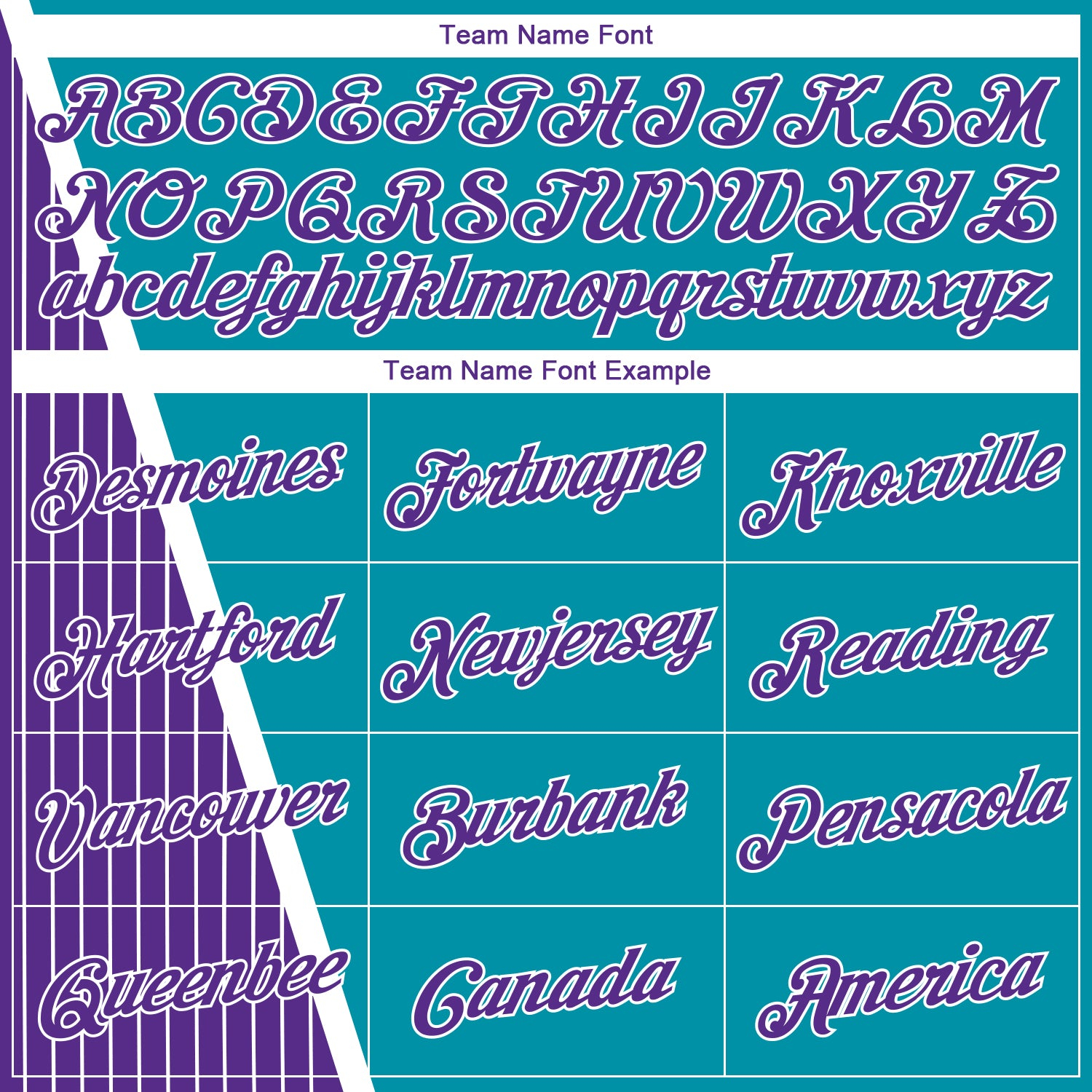 Custom Teal Purple-White Triangle Pinstripes Authentic City Edition Basketball Jersey