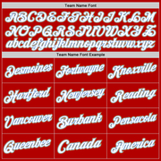 Custom Red Light Blue-Old Gold Authentic Throwback Basketball Jersey