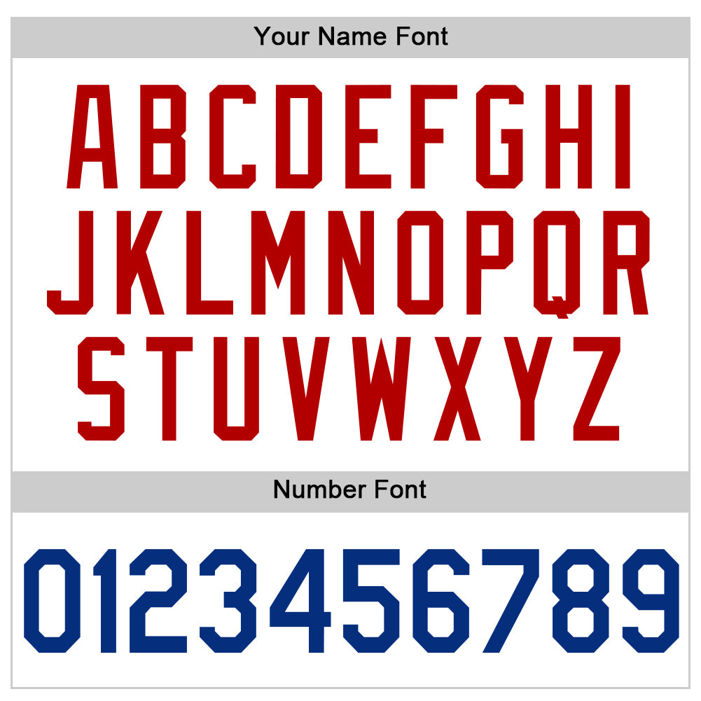 Custom White Royal-Red Authentic Throwback Basketball Jersey