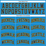 Custom Blue Navy-Gold Authentic Throwback Basketball Jersey