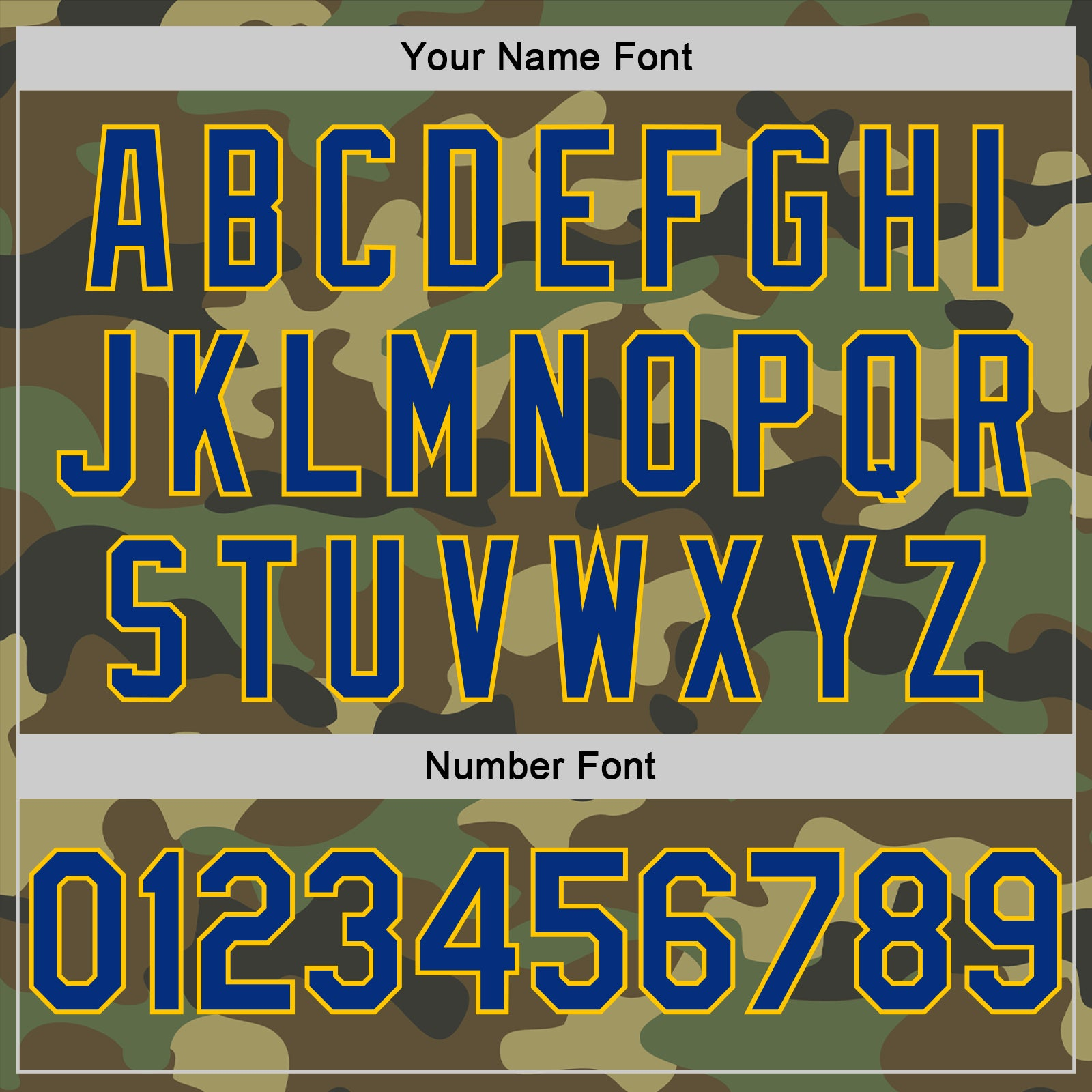 Custom Camo Royal-Gold Authentic Salute To Service Basketball Jersey