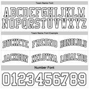 Custom Reversible Black White Double Side Basketball Jersey