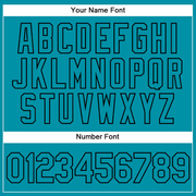 Custom White Teal-Black Authentic Split Fashion Basketball Jersey