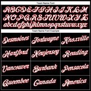 Custom Black White Pinstripe White-Red Authentic Basketball Jersey