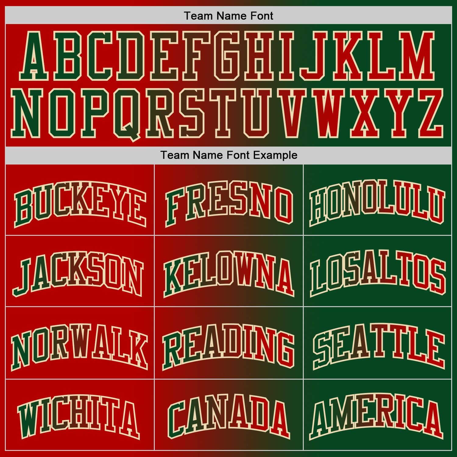 Custom Green Red-Cream Authentic Gradient Fashion Basketball Jersey