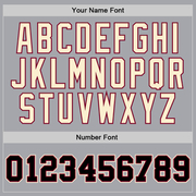 Custom Gray Black-Maroon Authentic Throwback Basketball Jersey