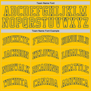 Custom Gold Gold-Royal Authentic Throwback Basketball Jersey