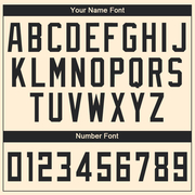 Custom Cream Black V-Neck Basketball Jersey