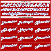 Custom Red White Pinstripe White-Light Blue Authentic Basketball Jersey