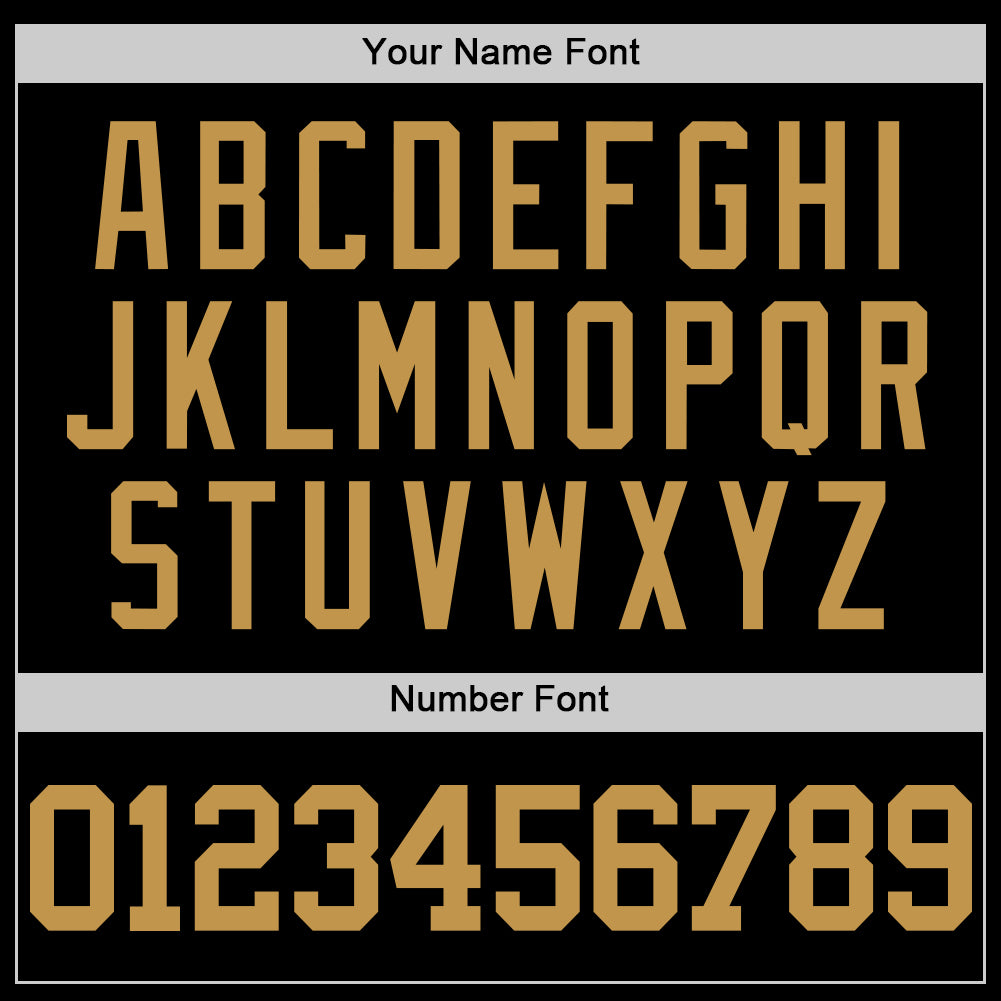 Custom Black Old Gold Pinstripe Old Gold Authentic Basketball Jersey