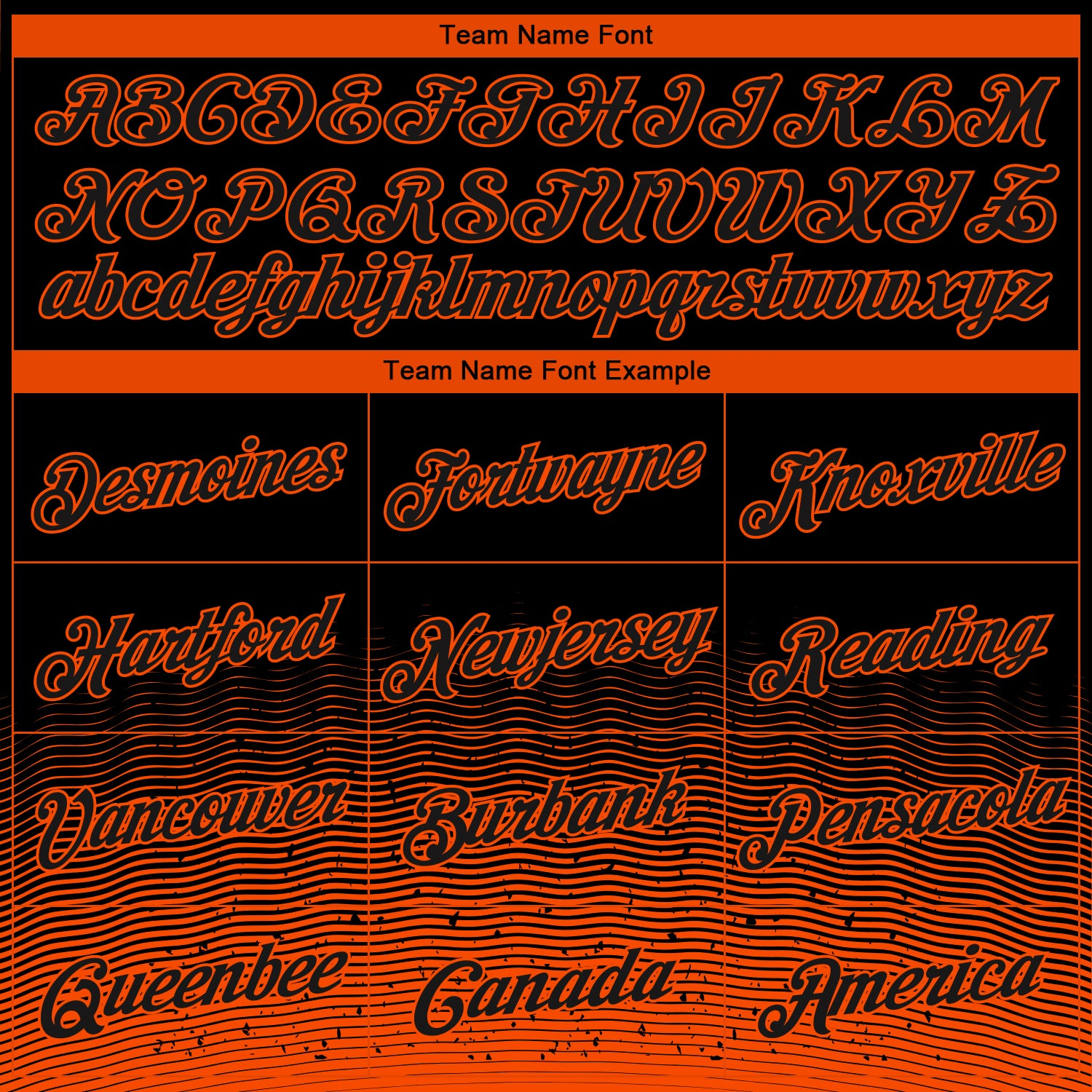 Custom Black Orange Fade Fashion Authentic City Edition Basketball Jersey