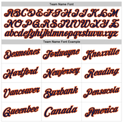 Custom White Navy-Orange Authentic Throwback Basketball Jersey