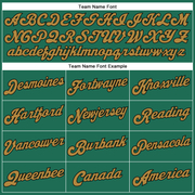 Custom Kelly Green Black-White Authentic Split Fashion Basketball Jersey