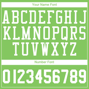 Custom Neon Green White Round Neck Suit Basketball Jersey