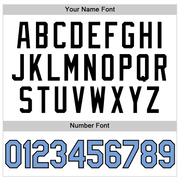 Custom White Light Blue-Black Authentic Throwback Basketball Jersey