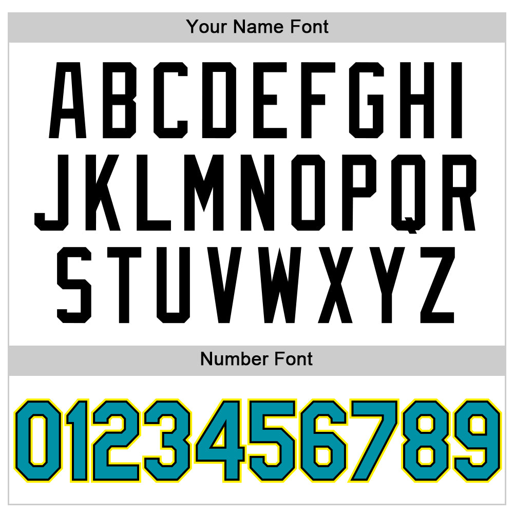 Custom White Teal Black-Light Yellow Authentic Throwback Basketball Jersey