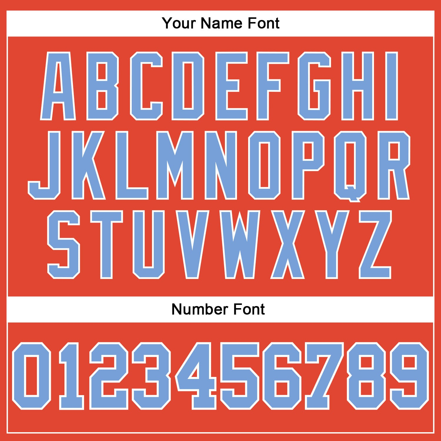 Custom Orange Light Blue-White Authentic Throwback Basketball Jersey