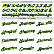 Custom White Navy-Neon Green Authentic Throwback Basketball Jersey