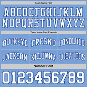 Custom Royal White-Light Blue Reversible Double Side Basketball Jersey