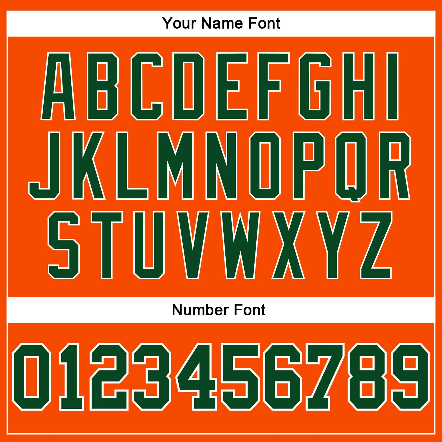 Custom Orange Green-White Authentic Throwback Basketball Jersey