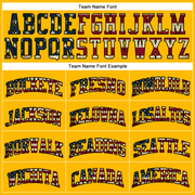 Custom Gold Vintage USA Flag-Black Authentic Throwback Basketball Jersey