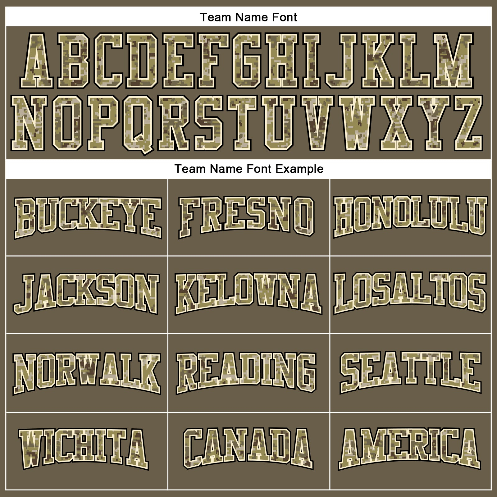 Custom Olive Camo-Cream Authentic Throwback Salute To Service Basketball Jersey