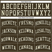 Custom Olive Cream-Black Authentic Throwback Salute To Service Basketball Jersey