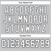 Custom Gray White-Black Authentic Throwback Basketball Jersey