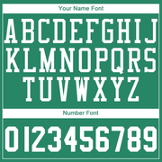 Custom Kelly Green White Round Neck Suit Basketball Jersey