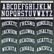 Custom Black White-Green Authentic Fade Fashion Basketball Jersey