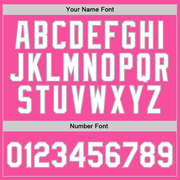 Custom Pink White-Gray Authentic Throwback Basketball Jersey