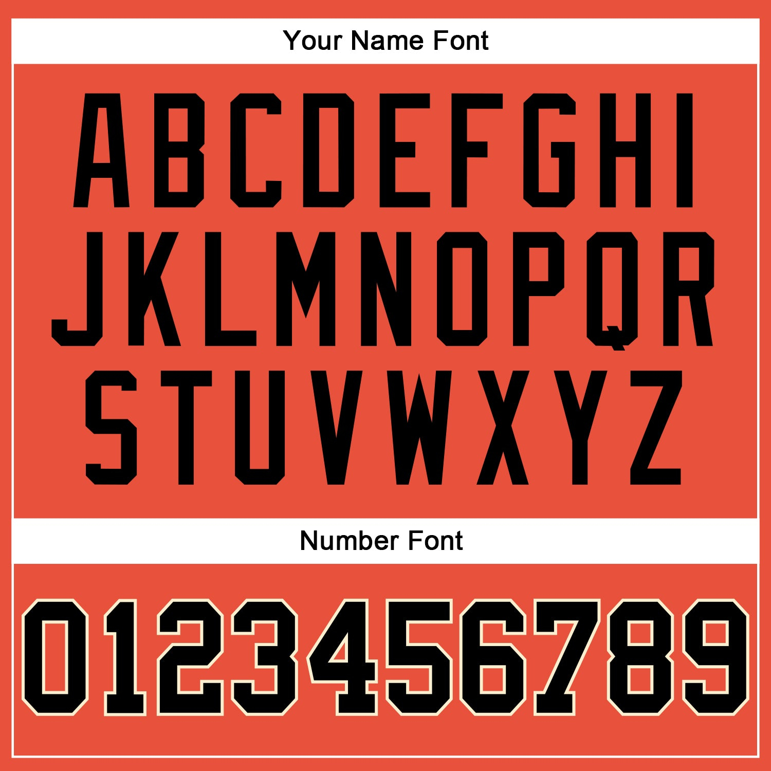 Custom Orange Black-Cream Authentic Throwback Basketball Jersey