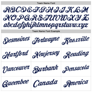 Custom White Navy-Red Authentic Throwback Basketball Jersey