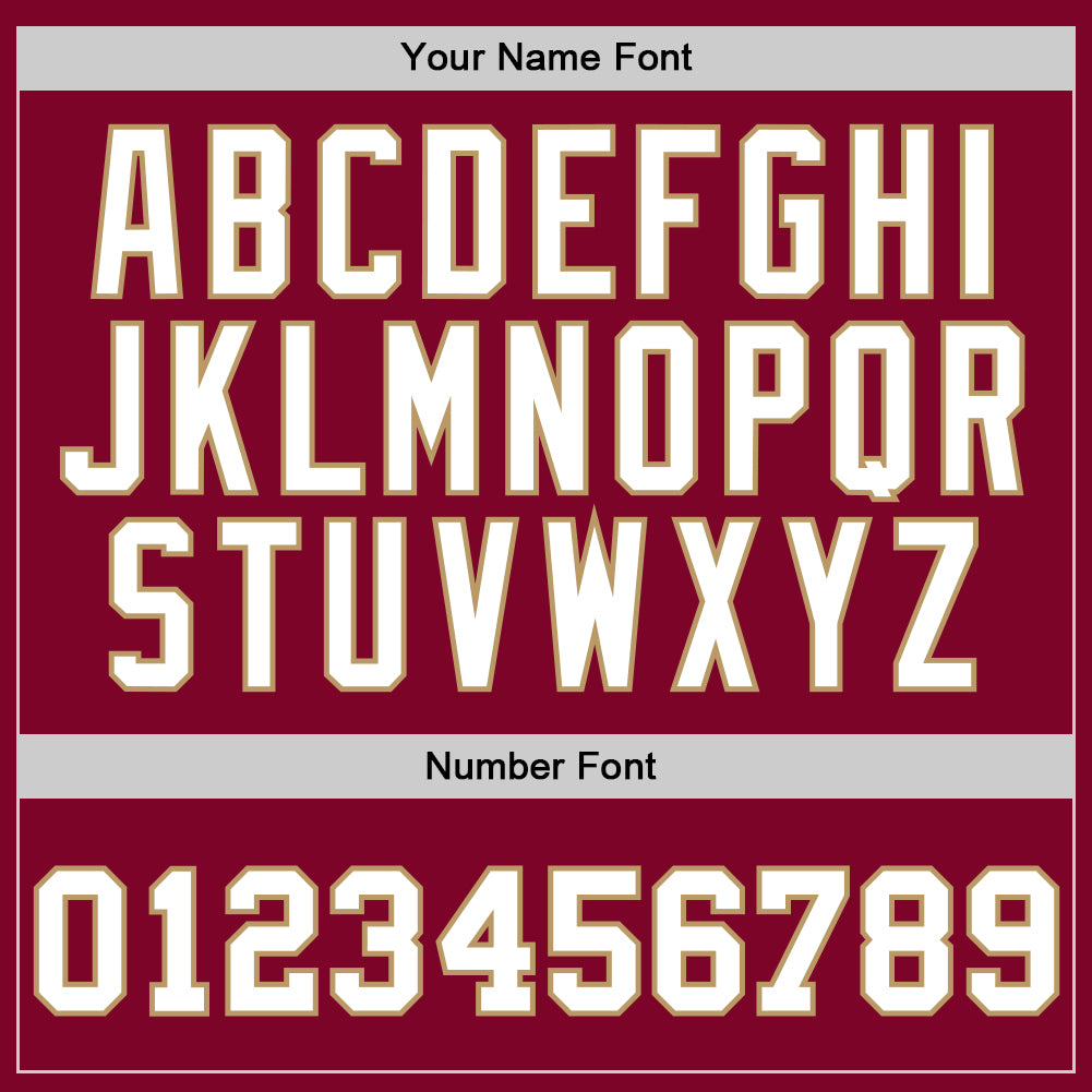 Custom Maroon White-Old Gold Authentic Throwback Basketball Jersey