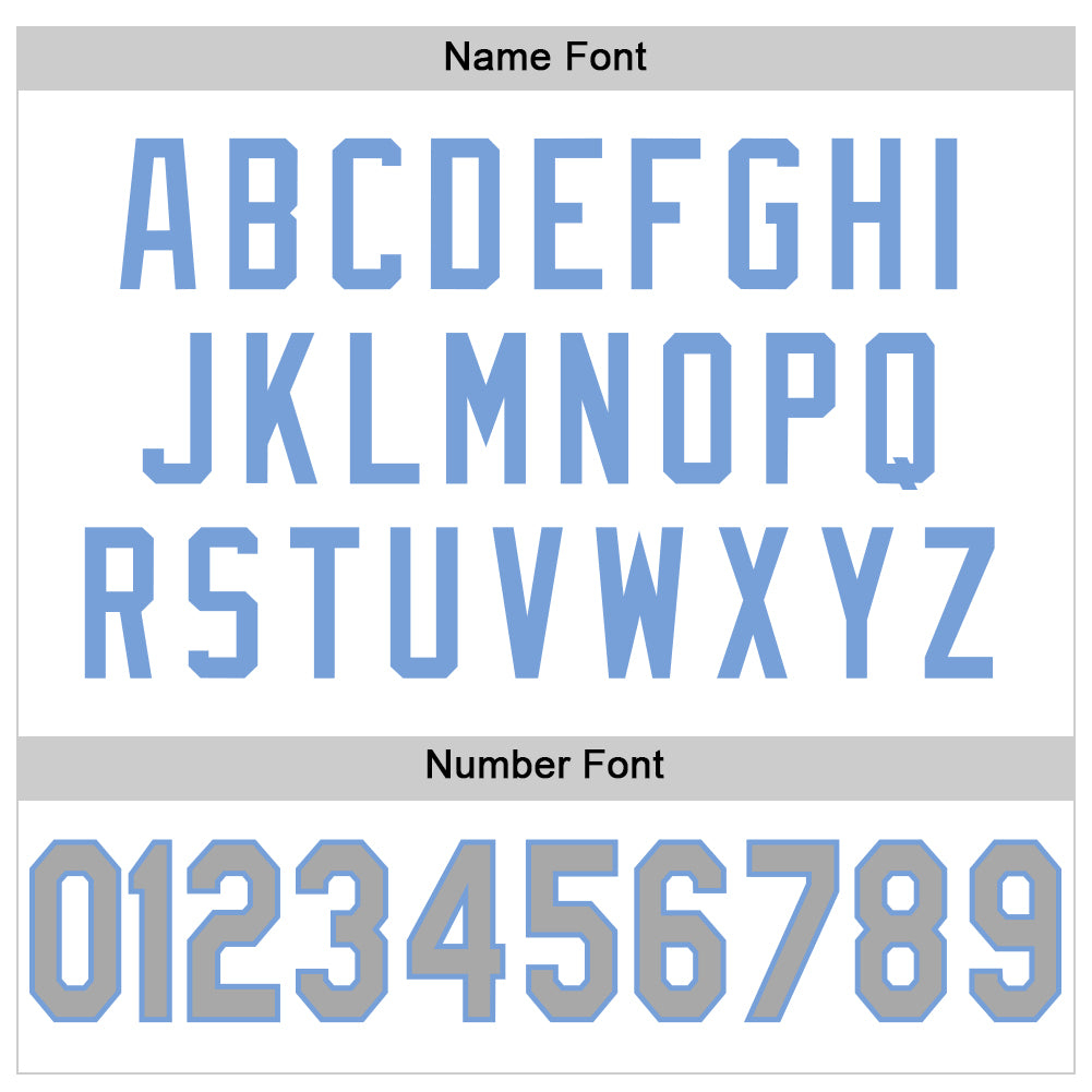 Custom White Gray-Light Blue Mesh Authentic Football Jersey