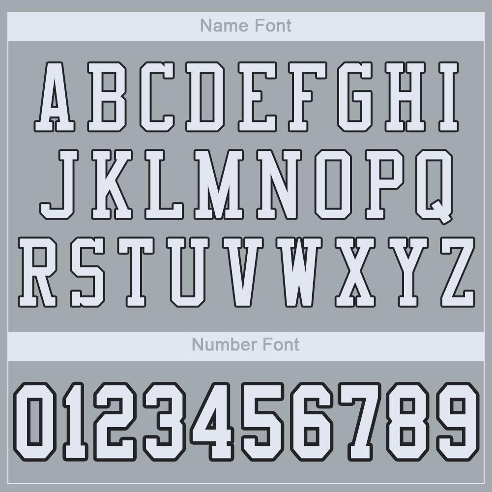 Custom Silver White-Black Mesh Authentic Football Jersey